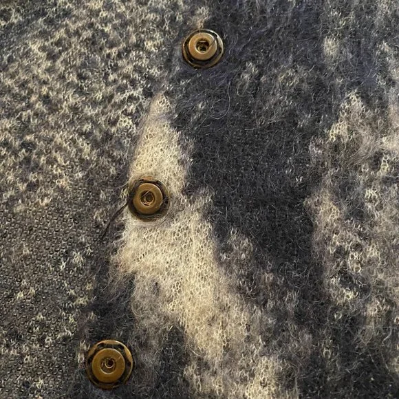 Balenciaga Long Fuzzy Cardigan